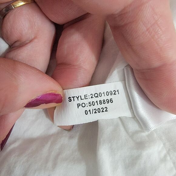 Vineyard Vines Flutter Sleeve Smocked Midi Dress Tiered Rainbow Linen Size XL - Picture 8 of 12